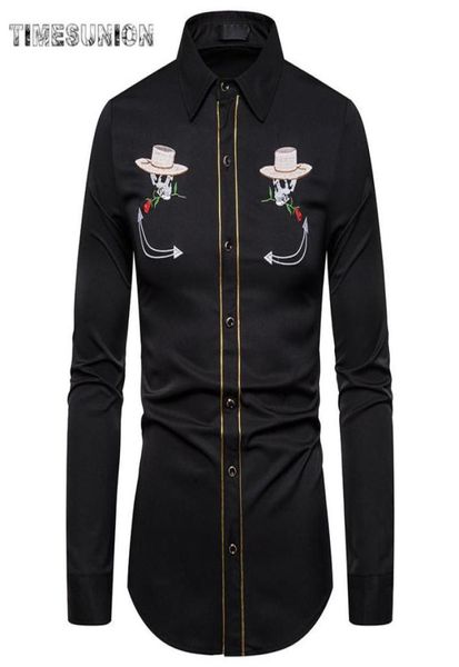 mens western cowboy shirt stylish embroidered slim fit long sleeve party shirts men brand design banquet button down shirt male9638776, White;black
mens western cowboy shirt stylish embroidered slim fit long sleeve party shirts men brand design banquet button down shirt male9638776, White;black
