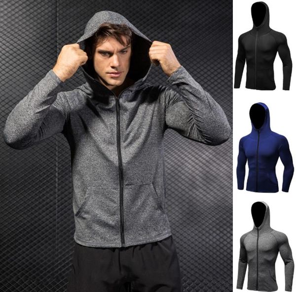 men039s quickdry hoodies running sweatshirt slim fit zip up fitness gym t shirts dk7704tsg1178894, Black
men039s quickdry hoodies running sweatshirt slim fit zip up fitness gym t shirts dk7704tsg1178894, Black