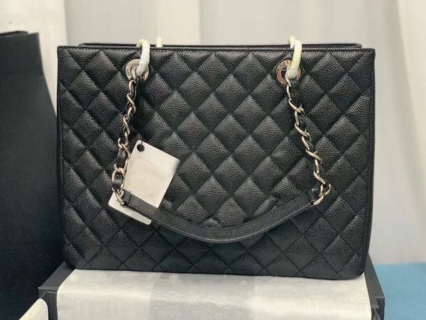 10a super original quality 35cm women chain shoulder bag luxurys designers bag gst caviar lambskin real leather shopping tote bags classics
10a super original quality 35cm women chain shoulder bag luxurys designers bag gst caviar lambskin real leather shopping tote bags classics