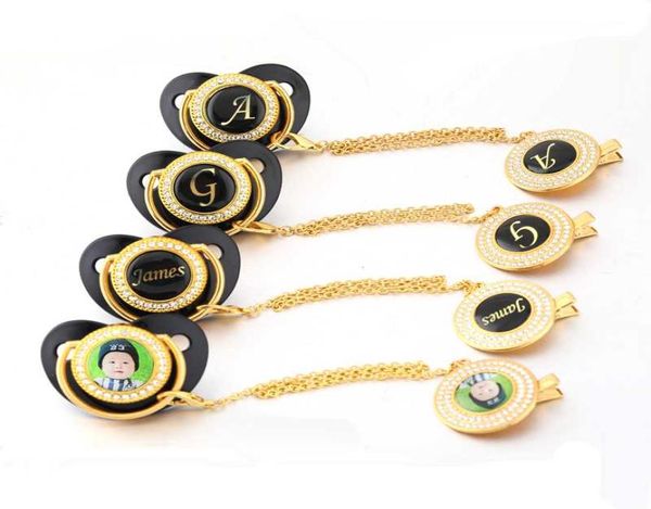 custom baby pacifier personalized name po bling bling pacifier with chain clip perfect birthday shower gift dummy nipple6079668
custom baby pacifier personalized name po bling bling pacifier with chain clip perfect birthday shower gift dummy nipple6079668