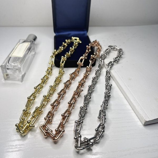 2023 new designer necklaces fashion brand necklaces men's and women's 18k necklaces and carefully crafted, Silver
2023 new designer necklaces fashion brand necklaces men's and women's 18k necklaces and carefully crafted, Silver