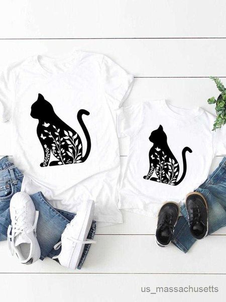 family matching outfits graphic t-shirt tee cat animal trend 90s women child kid clothing boy girl summer mom mama clothes family matching o, Blue
family matching outfits graphic t-shirt tee cat animal trend 90s women child kid clothing boy girl summer mom mama clothes family matching o, Blue