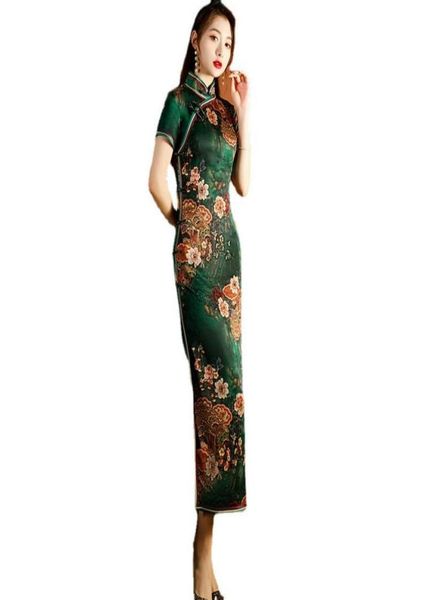 ethnic clothing plus size 5xl green floral women qipao high split cheongsam elegant slim chinese dress vintage long formal da9217171, Red
ethnic clothing plus size 5xl green floral women qipao high split cheongsam elegant slim chinese dress vintage long formal da9217171, Red