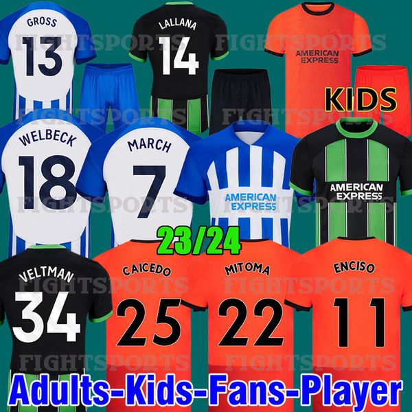 2023 2024 welbeck mitoma bhafc soccer jerseys ferguson gilmour mwepu march 23/24 football shirt lallana veltman caicedo sarmiento jersey men, Black;yellow
2023 2024 welbeck mitoma bhafc soccer jerseys ferguson gilmour mwepu march 23/24 football shirt lallana veltman caicedo sarmiento jersey men, Black;yellow