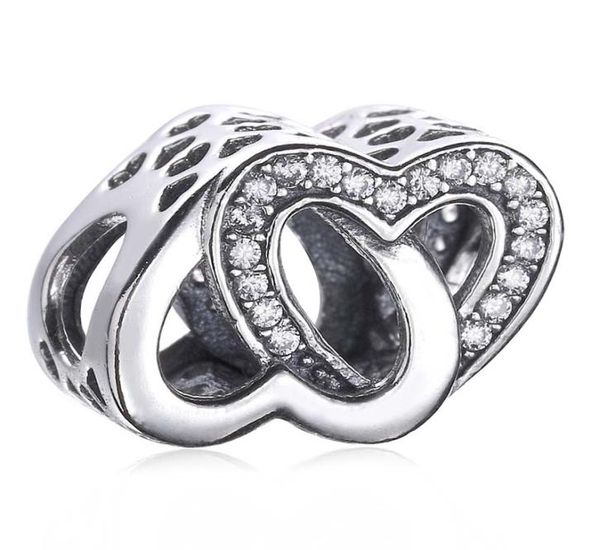 new 100 real 925 sterling silver charm openwork entwined love heart with crystal beads fit women gift european bracelet diy jewel9714654, Black
new 100 real 925 sterling silver charm openwork entwined love heart with crystal beads fit women gift european bracelet diy jewel9714654, Black