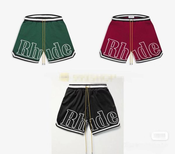 2022 mesh sportswear casual high street shorts jogging pant02865364