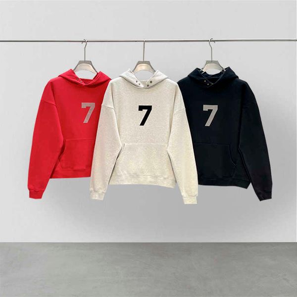 fw22 new season 7 pullover hoodie flocked print number hip hop loose oversize sweatshirt, Black;brown
fw22 new season 7 pullover hoodie flocked print number hip hop loose oversize sweatshirt, Black;brown