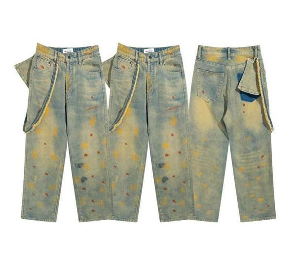mens large pants mm6 designer jeans hiphop hole embroidery trousers casual loose sweatpants for men and women7589493, Blue 
mens large pants mm6 designer jeans hiphop hole embroidery trousers casual loose sweatpants for men and women7589493, Blue