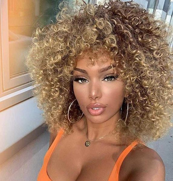 14inches short mixed brown and blonde synthetic wigs afro kinky curly wig black red grey pink heat resistant hair9038830
14inches short mixed brown and blonde synthetic wigs afro kinky curly wig black red grey pink heat resistant hair9038830