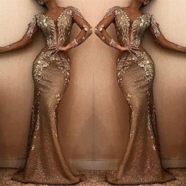 sparkly gold sequined mermaid evening dresses sheer plunging neck long sleeves plus size prom gowns sweep train appliqued formal d9930971, Black;red
sparkly gold sequined mermaid evening dresses sheer plunging neck long sleeves plus size prom gowns sweep train appliqued formal d9930971, Black;red