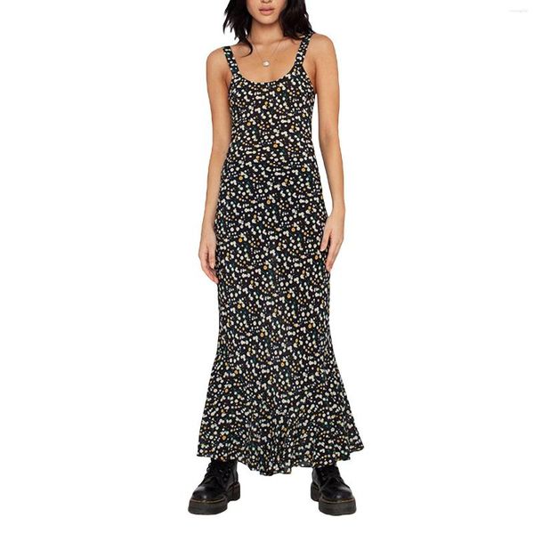 casual dresses 2023 women summer sleeveless dress adults floral print u-shaped neck yellow/ black, Black;gray
casual dresses 2023 women summer sleeveless dress adults floral print u-shaped neck yellow/ black, Black;gray