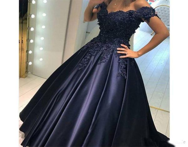dark navy off shoulder applique lace evening gowns ball gown sequined satin bridal formal party wear long prom gowns3039265, Black;red
dark navy off shoulder applique lace evening gowns ball gown sequined satin bridal formal party wear long prom gowns3039265, Black;red
