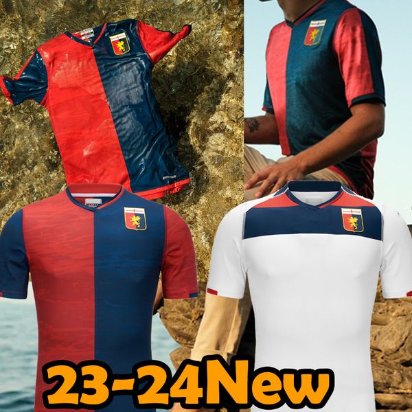23/24 genoa c.f.c. soccer jerseys home away rossoblu puscas coda ekuban yalcin retegui strootman sabelli ilsanker 2023 20224 men football sh, Black;yellow
23/24 genoa c.f.c. soccer jerseys home away rossoblu puscas coda ekuban yalcin retegui strootman sabelli ilsanker 2023 20224 men football sh, Black;yellow