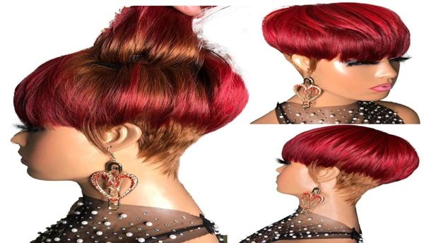 ombre red color short bob pixie cut brazilian human hair wig full machine made non lace front wigs with bangs for women9132149, Black;brown
ombre red color short bob pixie cut brazilian human hair wig full machine made non lace front wigs with bangs for women9132149, Black;brown
