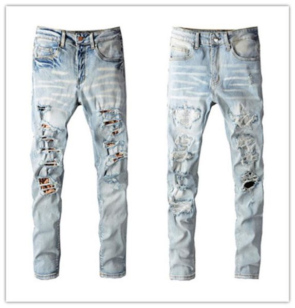 plus size w40 mens jeans famous brand 2022ss washed leopard patch designer slimleg jean slim light weight stretch denim skinny bl8558057, Blue
plus size w40 mens jeans famous brand 2022ss washed leopard patch designer slimleg jean slim light weight stretch denim skinny bl8558057, Blue