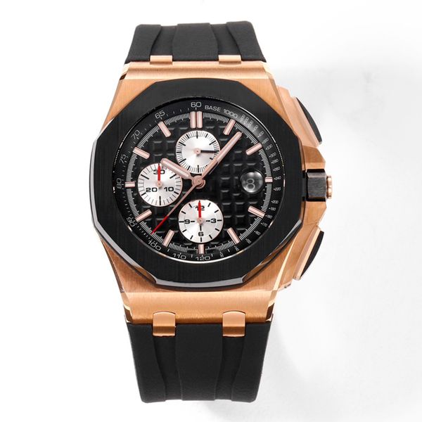 mens watch 3 circles automatic mechanical 42mm octagonal bazel sapphire waterproof fashion business wristwatches montre de luxe, Slivery;brown
mens watch 3 circles automatic mechanical 42mm octagonal bazel sapphire waterproof fashion business wristwatches montre de luxe, Slivery;brown