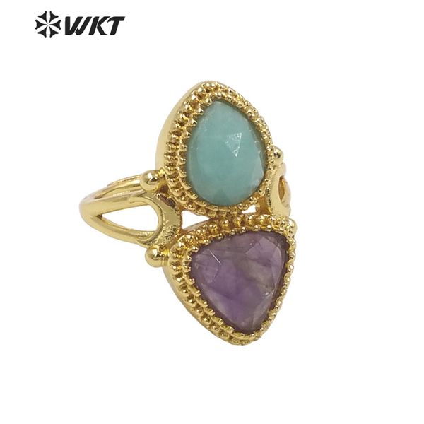 wedding rings wt-r476 amazing retro gemstone triple stone design amethyst and amozonite gold plated women elegant simple decorated 230810, Slivery;golden
wedding rings wt-r476 amazing retro gemstone triple stone design amethyst and amozonite gold plated women elegant simple decorated 230810, Slivery;golden
