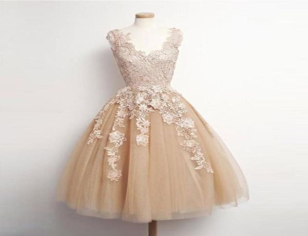 cute vintage short tea length prom dresses champagne tulle with lace aline formal dress applique homecoming dresses7195418, Blue;pink
cute vintage short tea length prom dresses champagne tulle with lace aline formal dress applique homecoming dresses7195418, Blue;pink