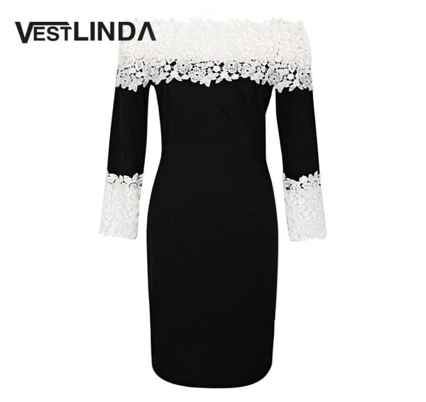 vestlinda aline bodycon lace women dress off the shoulder long sleeve knee length women fashion dresses office ladies robe3838353, White;black
vestlinda aline bodycon lace women dress off the shoulder long sleeve knee length women fashion dresses office ladies robe3838353, White;black