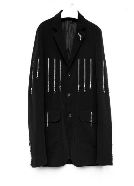 men039s wear original design and custom show zipper complex stitching suit9376089, White;black
men039s wear original design and custom show zipper complex stitching suit9376089, White;black