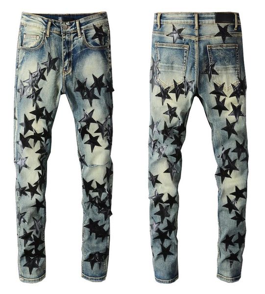 european highstreet mens jeans stylish brand hip hop ripped holes man jean washable retro torn fold stitching men designers motor2291490, Blue
european highstreet mens jeans stylish brand hip hop ripped holes man jean washable retro torn fold stitching men designers motor2291490, Blue