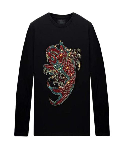 mens rhine tshirt crew neck long sleeves streetwear slim fit tee bottoming shirts for autumn5098705, White;black
mens rhine tshirt crew neck long sleeves streetwear slim fit tee bottoming shirts for autumn5098705, White;black