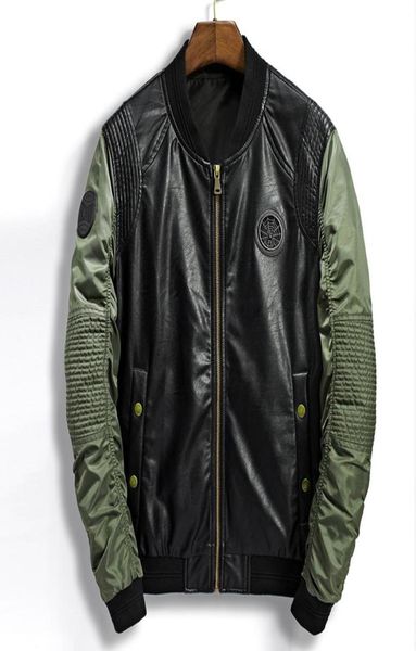 wholemens leather bomber jacket fashion patchwork casual flying bomber spring pilot faux pu leather jacket motorcycle coat ma1047537, Black
wholemens leather bomber jacket fashion patchwork casual flying bomber spring pilot faux pu leather jacket motorcycle coat ma1047537, Black