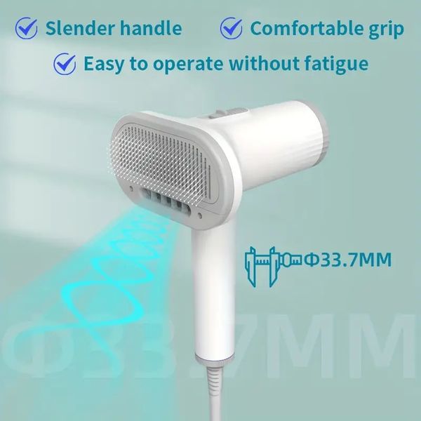 3-speed adjustable pet hair dryer & comb - professional grooming for your furry friend
3-speed adjustable pet hair dryer & comb - professional grooming for your furry friend