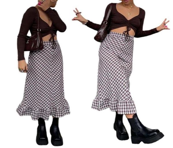 skirts 2021 est women summer casual plaid high waist ruffles edged straight long slim fitting buttoms daily wear66020517483141, Black
skirts 2021 est women summer casual plaid high waist ruffles edged straight long slim fitting buttoms daily wear66020517483141, Black