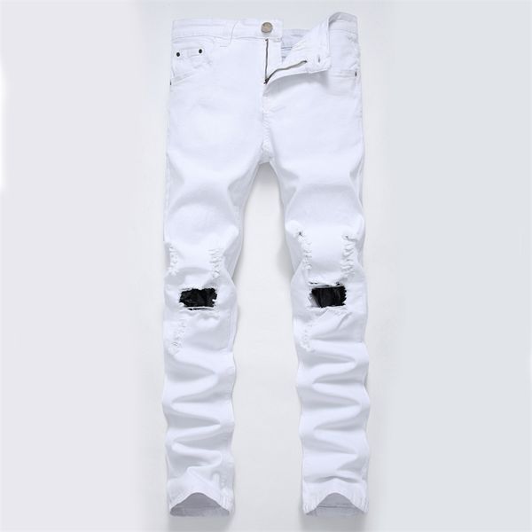 jeans trend ripped retro men's denim pants fashion brand red cycling motorcycle embroidery close-fitting slim pencil pants #04, Blue
jeans trend ripped retro men's denim pants fashion brand red cycling motorcycle embroidery close-fitting slim pencil pants #04, Blue