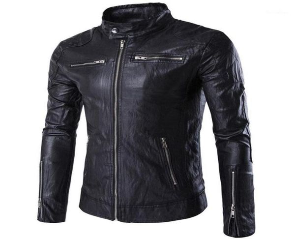 men039s jackets 2021 brand biker leather men stylish jaqueta couro masculine stand collar fashion design punk locomotive jacket5432865, Black;brown
men039s jackets 2021 brand biker leather men stylish jaqueta couro masculine stand collar fashion design punk locomotive jacket5432865, Black;brown