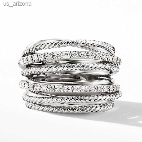 huitan silver color multiple row rings shiny cz metallic ol style office lady versatile finger rings for women fashion jewelry l230620
huitan silver color multiple row rings shiny cz metallic ol style office lady versatile finger rings for women fashion jewelry l230620