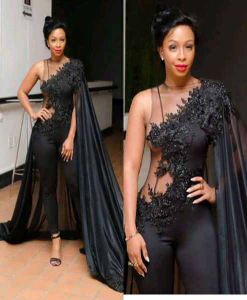 2019 black jumpsuits dresses evening wear with wrap south africa arabic lace appliqued prom gowns beads plus size formal dres4881837, Black;red
2019 black jumpsuits dresses evening wear with wrap south africa arabic lace appliqued prom gowns beads plus size formal dres4881837, Black;red
