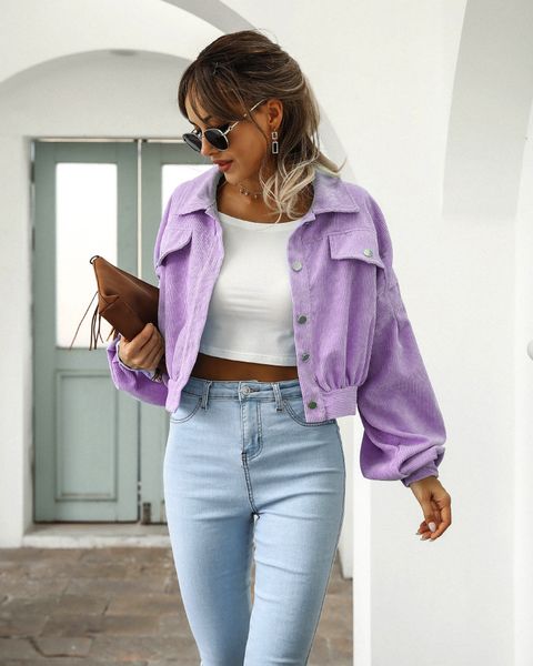 womens jackets bomber for women lantern sleeve cropped overcoat outwear fashion vintage corduroy autumn winter short coat 230809, Black;brown
womens jackets bomber for women lantern sleeve cropped overcoat outwear fashion vintage corduroy autumn winter short coat 230809, Black;brown
