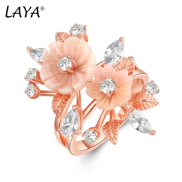 wedding rings laya ring 100% 925 sterling silver for women pink shell flower white shining zircon finger wedding party luxury fine jewelry 2, Slivery;golden
wedding rings laya ring 100% 925 sterling silver for women pink shell flower white shining zircon finger wedding party luxury fine jewelry 2, Slivery;golden