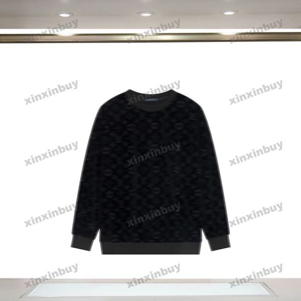 xinxinbuy men women designer velvet sweatshirt hoodie letter jacquard printing sweater gray blue black white m-3xl, Black;brown
xinxinbuy men women designer velvet sweatshirt hoodie letter jacquard printing sweater gray blue black white m-3xl, Black;brown