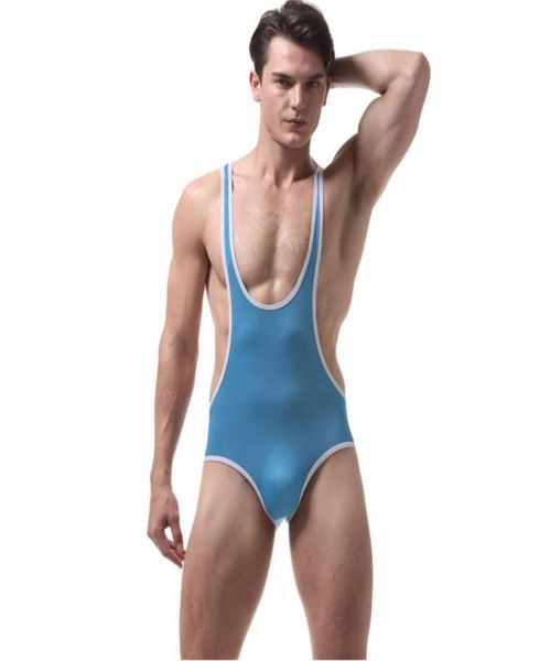 new seven colors men039s undershirt wet look wrestling singlet men039s tightfitting jumpsuit sweatproof underwea3434251, Black;brown
new seven colors men039s undershirt wet look wrestling singlet men039s tightfitting jumpsuit sweatproof underwea3434251, Black;brown