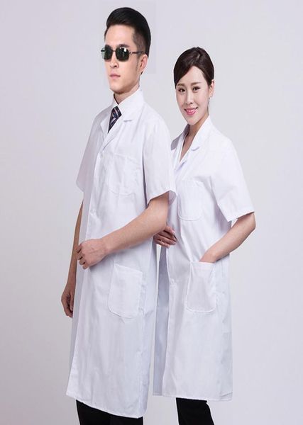 summer white lab coat short sleeve pockets uniform work wear clothing nfe998592811, Tan;black
summer white lab coat short sleeve pockets uniform work wear clothing nfe998592811, Tan;black