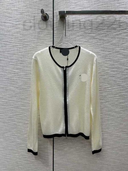 women's knits & tees designer knitted cardigan 2023 spring/summer new fashion elegant upper body slim round neck zipper zrh6, White
women's knits & tees designer knitted cardigan 2023 spring/summer new fashion elegant upper body slim round neck zipper zrh6, White