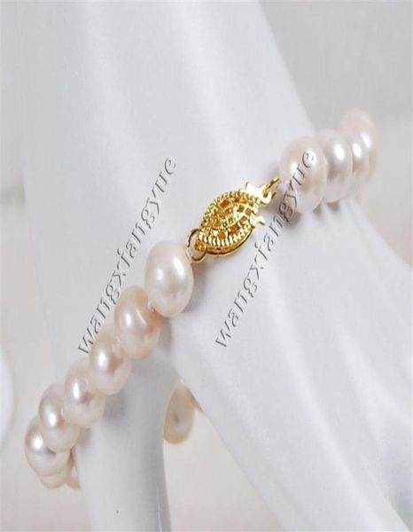 89mm genuine natural white akoya cultured pearl bracelet 7 5 hand knotted3225279l3893690, Black
89mm genuine natural white akoya cultured pearl bracelet 7 5 hand knotted3225279l3893690, Black