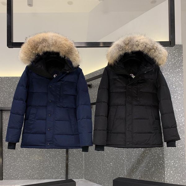 canadian winter down jacket puffer parka hooded thick coat men downs jackets warms goose coats for gentlemen women's cold protection, Black
canadian winter down jacket puffer parka hooded thick coat men downs jackets warms goose coats for gentlemen women's cold protection, Black