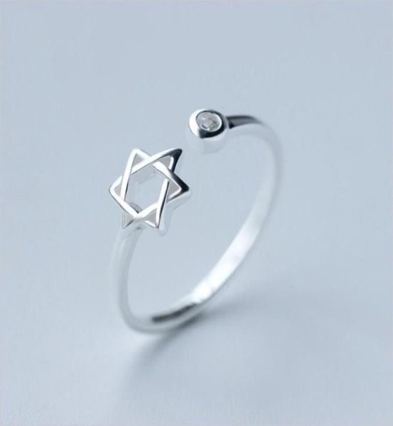 simple hollow star open ring real 925 sterling silver hexagram jewelry fashion teen girls gift punk finger rings adjustable size m3983845
simple hollow star open ring real 925 sterling silver hexagram jewelry fashion teen girls gift punk finger rings adjustable size m3983845