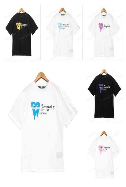 european designer of luxury tshirt brand s love design angel t shirt pa clothing spray letter short sve spring summer 8199044, White;black
european designer of luxury tshirt brand s love design angel t shirt pa clothing spray letter short sve spring summer 8199044, White;black