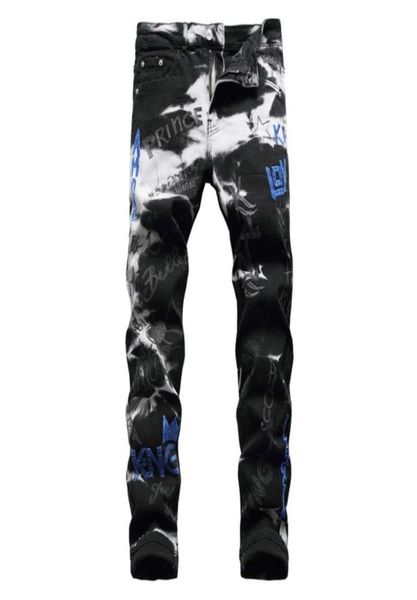 men039s jeans letters embroidery black stretch denim embroidered pencil pants trousersmen039s6406601, Blue
men039s jeans letters embroidery black stretch denim embroidered pencil pants trousersmen039s6406601, Blue