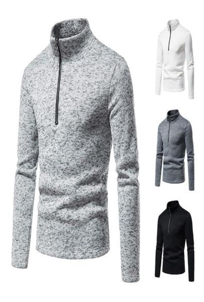 men039s sweaters 2021 spring pullover warm knitted sweater men solid casual turtleneck half zip winter fleece pullovers 6225619, White;black
men039s sweaters 2021 spring pullover warm knitted sweater men solid casual turtleneck half zip winter fleece pullovers 6225619, White;black