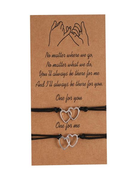 love bracelet creative personality alloy double peach heart woven pull card couple bracelet6634709, Golden;silver
love bracelet creative personality alloy double peach heart woven pull card couple bracelet6634709, Golden;silver