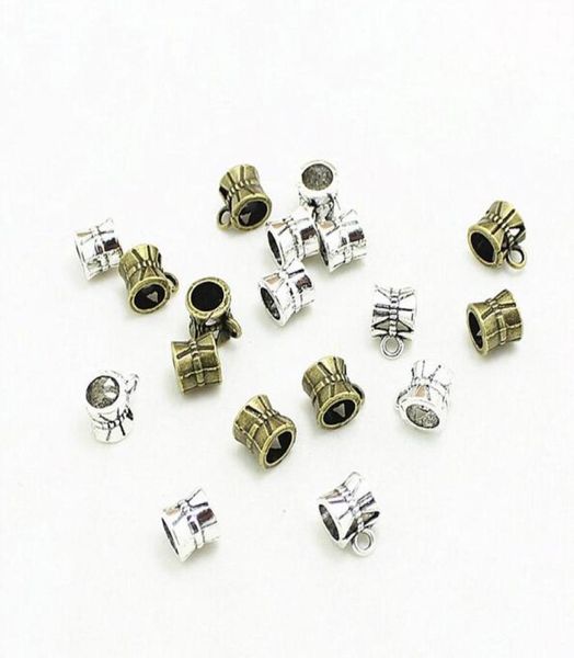 new 1000lot antique silver bronze bail beads spacer beads for dangling charms fit european bracelet 10x8mm hole 45mm8191096, Black
new 1000lot antique silver bronze bail beads spacer beads for dangling charms fit european bracelet 10x8mm hole 45mm8191096, Black