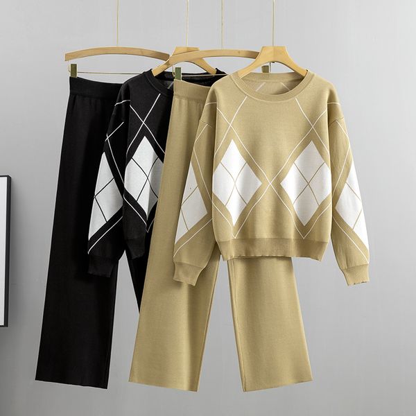 womens two piece pants sets women tracksuit suit autumn trouser suits female sweatshirt lozenge sports pullover outfits y2k sportswear 23081, White
womens two piece pants sets women tracksuit suit autumn trouser suits female sweatshirt lozenge sports pullover outfits y2k sportswear 23081, White