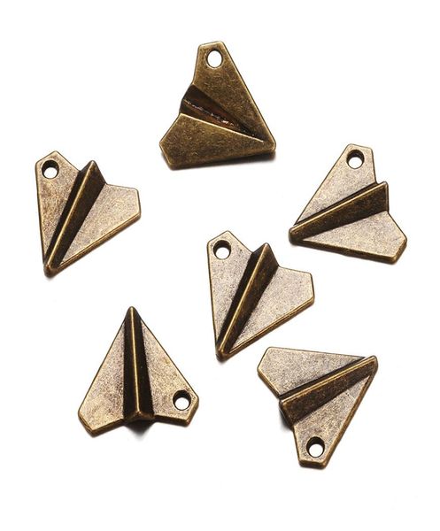 100pcs 10x18mm fashion jewelry making accessories findings antique silver bronze color unique paper plane charms pendant for diy2381773, Bronze;silver
100pcs 10x18mm fashion jewelry making accessories findings antique silver bronze color unique paper plane charms pendant for diy2381773, Bronze;silver