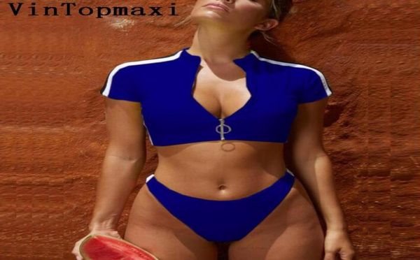 women039s swimwear 2021 beach sports swimsuit tshirt two pieces zipper cropped bikini set conservative tankini women bathi3695458, White;black
women039s swimwear 2021 beach sports swimsuit tshirt two pieces zipper cropped bikini set conservative tankini women bathi3695458, White;black